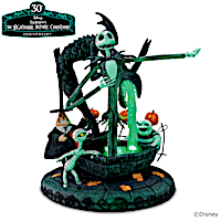 The Nightmare Before Christmas Lighted Masterpiece Sculpture
