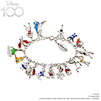 Disney100: Charm Bracelet Featuring 17 Memorable Characters