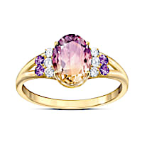 Divine Sunrise 2.75-Carat Ametrine Ring