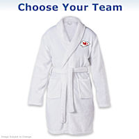 NFL Knee-Length Women's Bath Robe: Choose Your Team