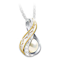 Forever Faithful Diamond Pendant Necklace
