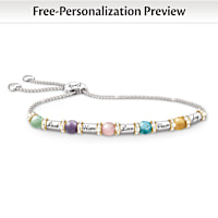 Wishes For My Daughter Personalized Bracelet