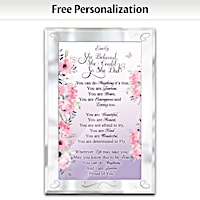 She Believed She Could, So She Did Personalized Wall Decor