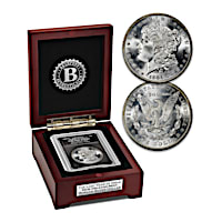 The Last New Orleans Morgan Silver Dollar And Display Box