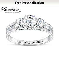 My Truest Love Personalized Ring