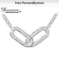 Linked By Love Personalized Necklace