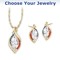 5-Carat Land That I Love Pendant Necklace And Earrings Set
