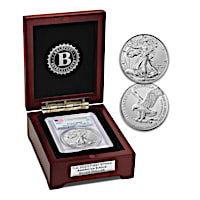 2023 First Strike Silver Eagle Coin With Type 2 Reverse