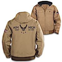 Salute To The U.S. Air Force Men's Jacket