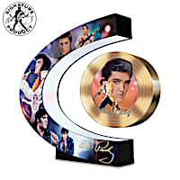 Elvis Presley Legacy Pin Collection With Display Case