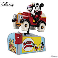 Disney Fun With Mickey Mouse And Minnie Mouse Sculpture