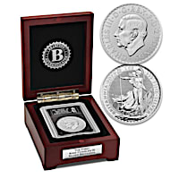 2023 King Charles III First Ever Silver Britannia Coin