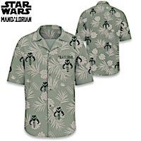 STAR WARS The Mandalorian Men's Hawaiian-Style Shirt