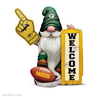 Green Bay Packers Gnome Welcome Sign