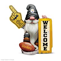 Pittsburgh Steelers Gnome Welcome Sign