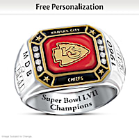 Kansas City Chiefs Super Bowl LVII Personalized Ring