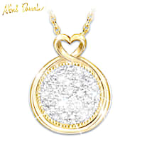 Alfred Durante 12-Diamond 18K Gold-Plated Daughter Necklace