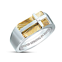 Strong In Faith Ring