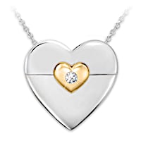 P.S. I Love You Diamond Pendant Necklace