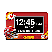 Kansas City Chiefs Clock