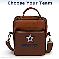 NFL Faux Leather Messenger Bag: Choose Your Team