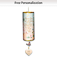 Personalized Outdoor Remembrance Wind Chime