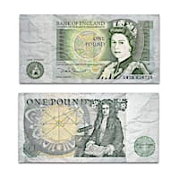 The Last Ever QEII &#163;1 England Banknote Currency