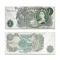 1960 Queen Elizabeth II &#163;1 Banknote With Display Box