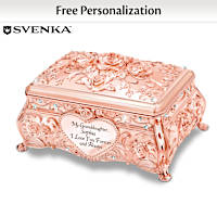 Forever My Granddaughter Personalized Music Box