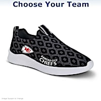 NFL Slip-On Women's Sneakers: Choose Your Team