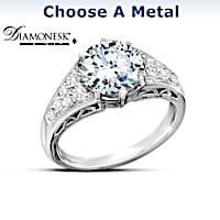 5-Carat Simulated Diamond Reign Of Romance Ring