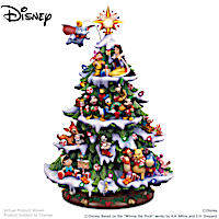 Disney Classic Characters Lighted Musical Christmas Tree