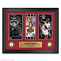 Michael Jordan "The Last Shot" Framed Wall Decor