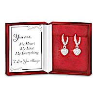 You're My Everything Diamond Earrings