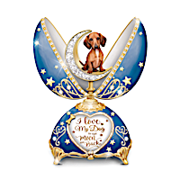 I Love My Dachshund To The Moon & Back Music Box