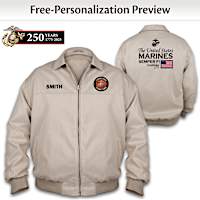 U.S. Marines Armed Forces Personalized Men's Jacket