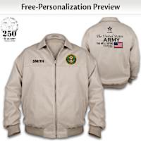 U.S. Army Armed Forces Personalized Men's Jacket