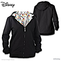 Disney Mickey Mouse  And Minnie Mouse Lightweight Jacket