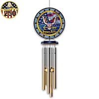 U.S. Navy Indoor/Outdoor Stained-Glass Wind Chime