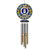 U.S. Air Force Indoor/Outdoor Stained-Glass Wind Chime