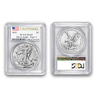 The 2025 First Strike MS69 Silver Eagle Coin