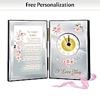 Reflections Of Timeless Wisdom Personalized Clock