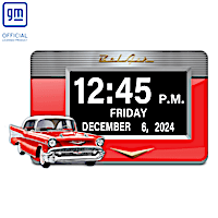 1957 Chevy Bel Air Easy-Read Full Disclosure Clock