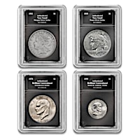 The Complete Last-Ever 20th Century Silver Dollar Coin Set