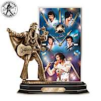 The Legend Of Elvis Clock