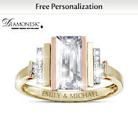 4-Carat Our Love Built To Last Diamonesk Personalized Ring