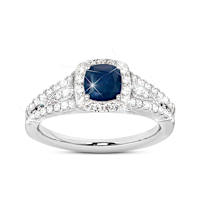 Genuine Gemstones Sapphire Enchantment Ring