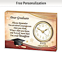 Dear Graduate Personalized Clock