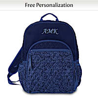 Pretty In Paisley Personalized Backpack