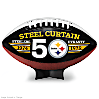 1970s Steelers Dynasty 50th Anniversary Football